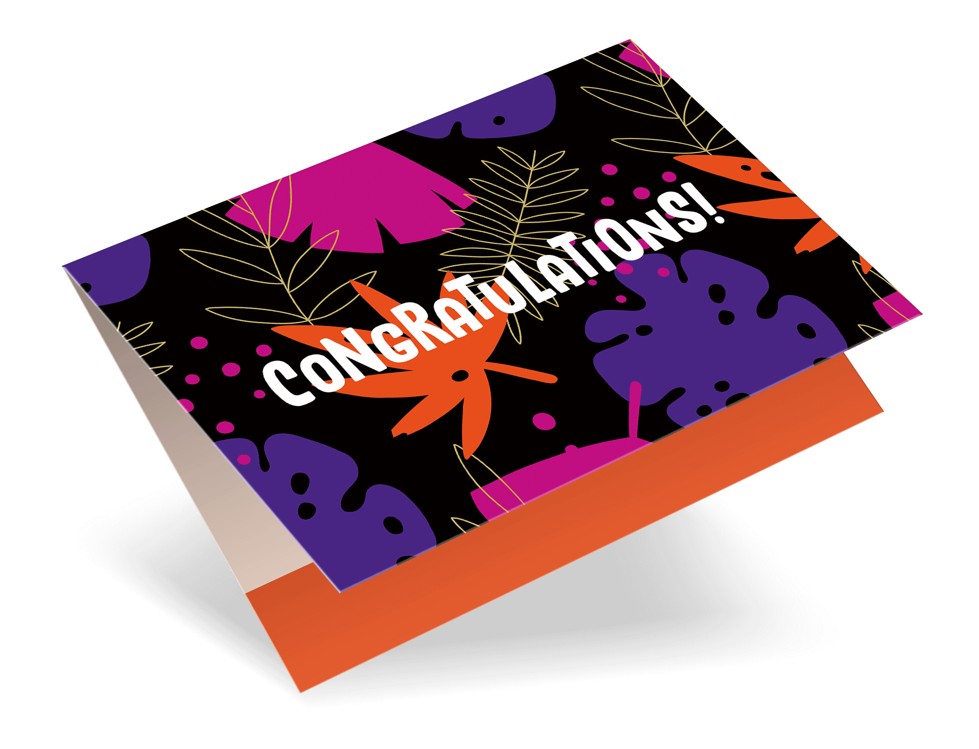 Congratulations Botanical Envelope