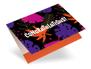 Congratulations Botanical Envelope