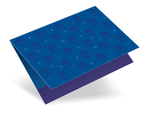 Luxury Blue Envelope