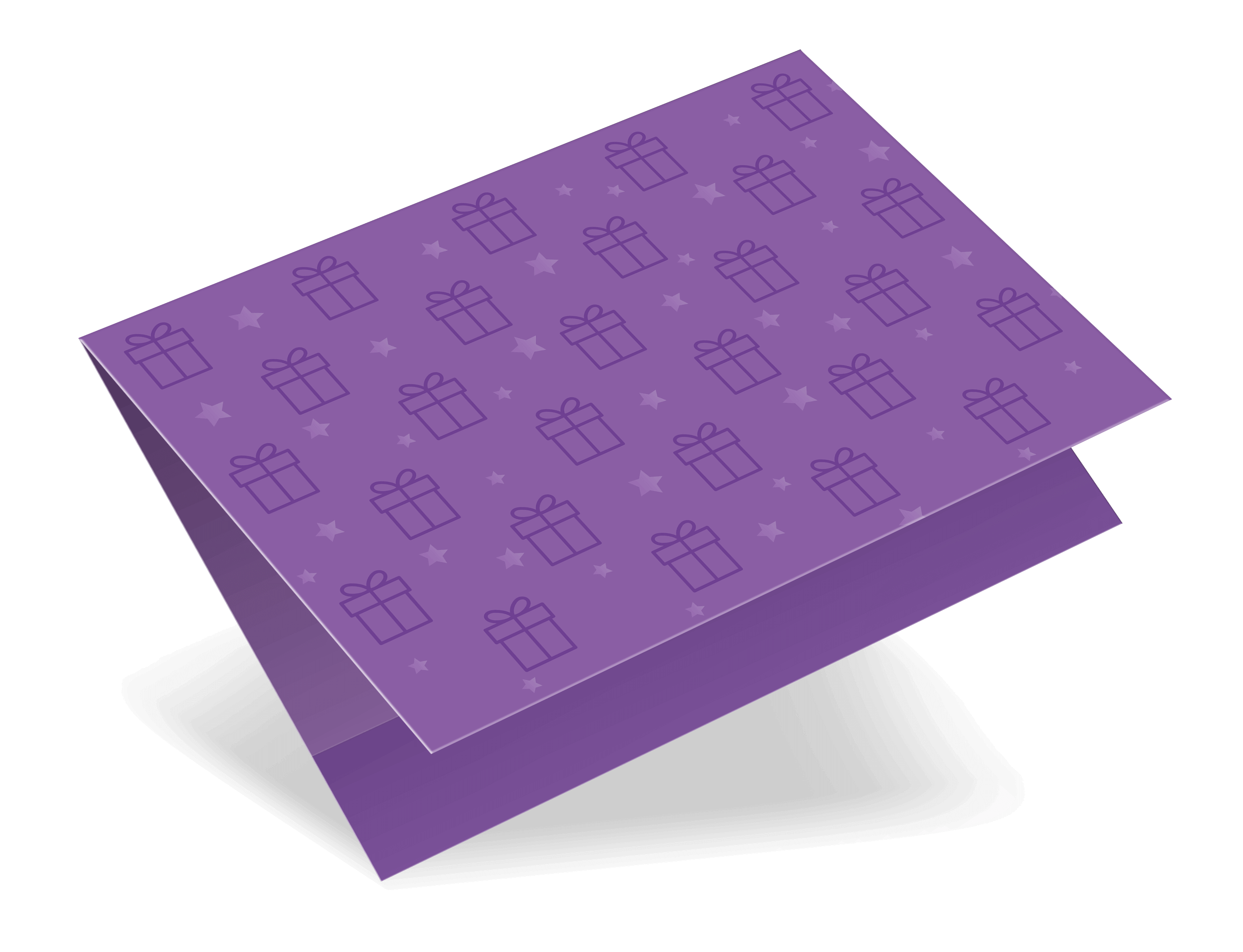 Luxury Purple Envelope